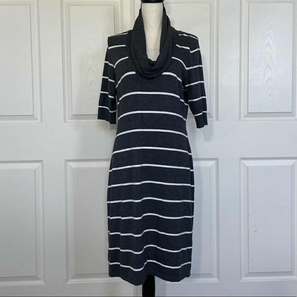 Express Design Studio Cowl Neck Sweater Dress, L